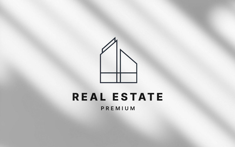 Accueil Bâtiment Immobilier logo icône vecteur - LGV 16