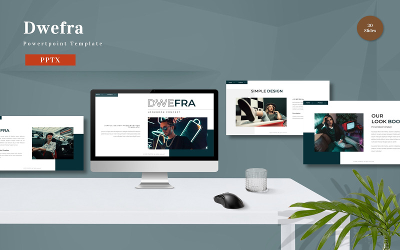 Dwefra - Modelo Powerpoint