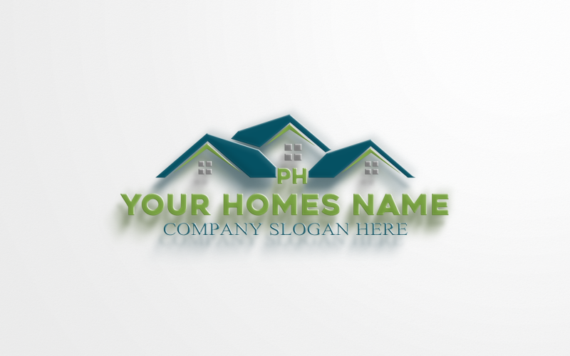 Best real estate logo design.5 #363921 - TemplateMonster