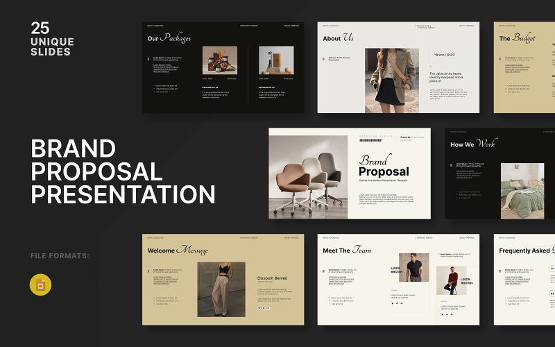 Proposta di brand Presentazione Googleslide