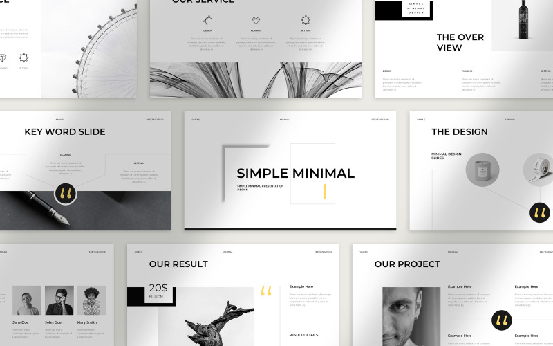 Simple Minimal Presentation 363984 TemplateMonster Simple Minimal Presentation 363984 TemplateMonster