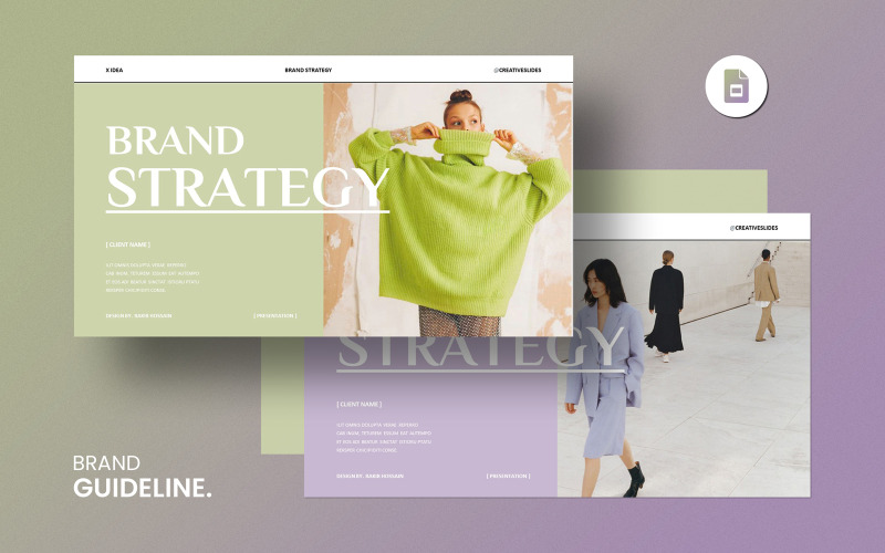 Markenstrategie Google Slides