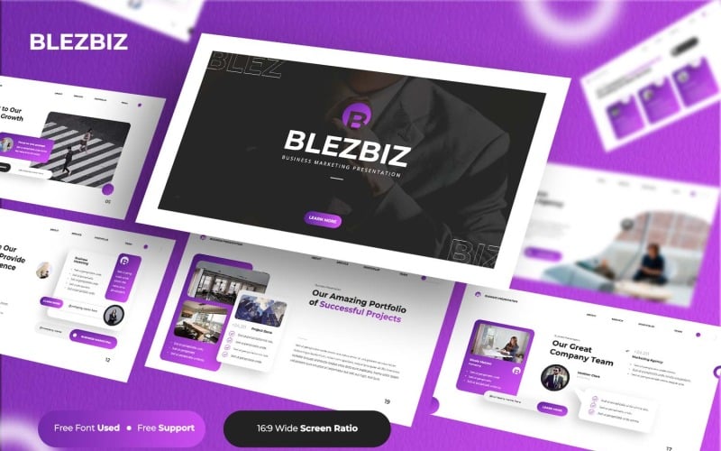 BlezBiz – Marketing-Business-Keynote