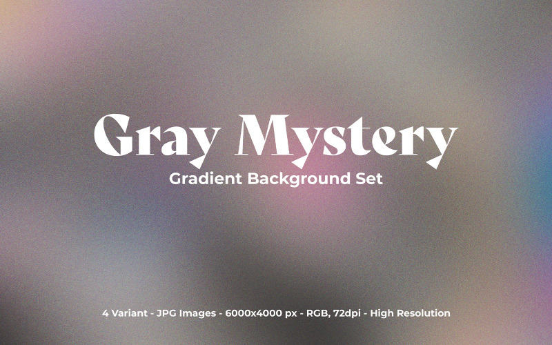 Gray Mystery Gradient Background
