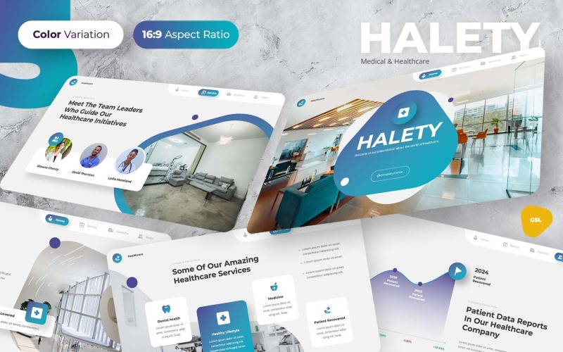 Halety – Diapositives Google Médecine et santé