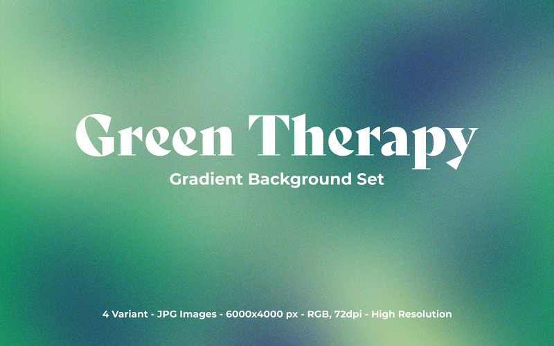 Zöld terápia gradiens háttér