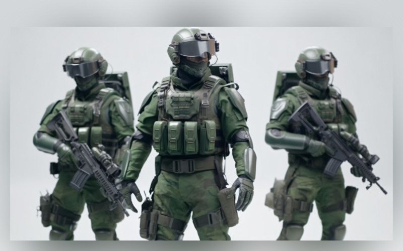 En glimt av militär makt 04