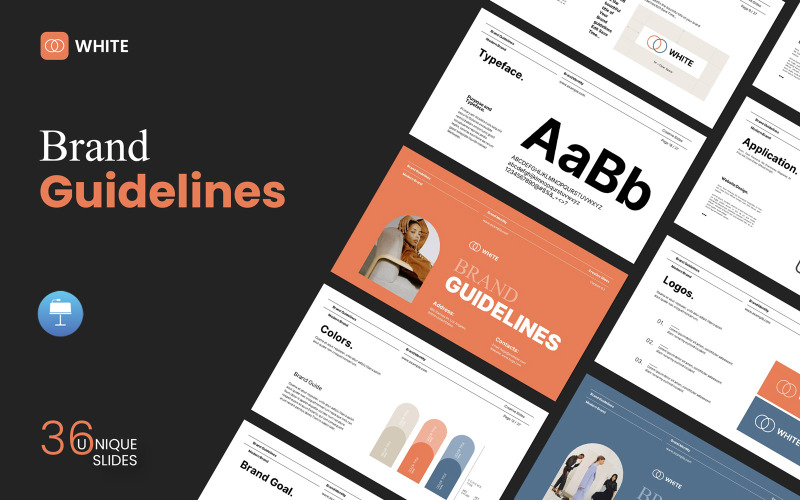 Markenrichtlinien-Keynote-Layout