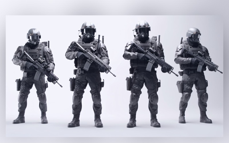 Armed Forces Excellence Soldiers in Action 43