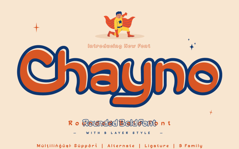 Chayno – czcionka pisma ręcznego