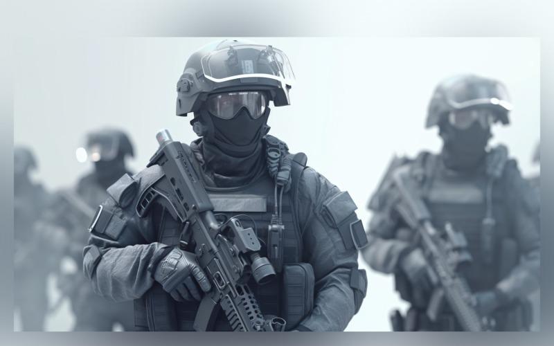 Militär försvarsstyrka avslöjad 49