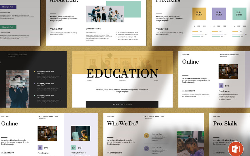 Onderwijs en leerpresentatie