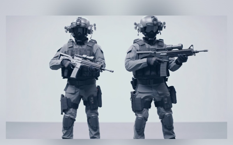Soldaten der Streitkräfte im Einsatz 56