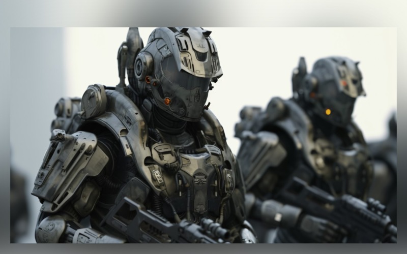 Tri-Bots of Defense erősen felfegyverzett robot 61