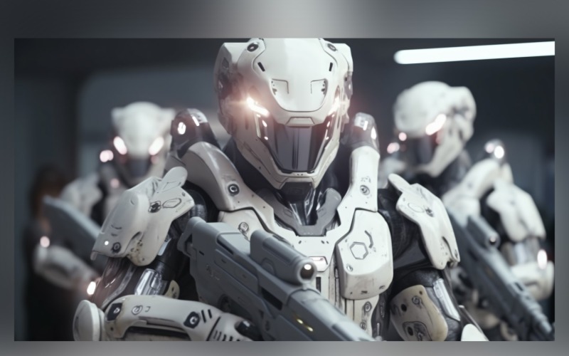 Çelik Robotun Üç Muhafızı Askeri Saldırı Gücü 96