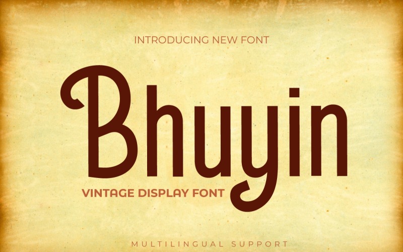 Bhuyin – zobrazovací písmo s naprosto jedinečným smyslem pro design
