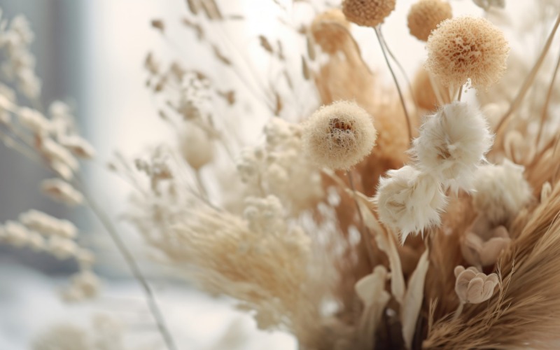 干花静物白色植物 74