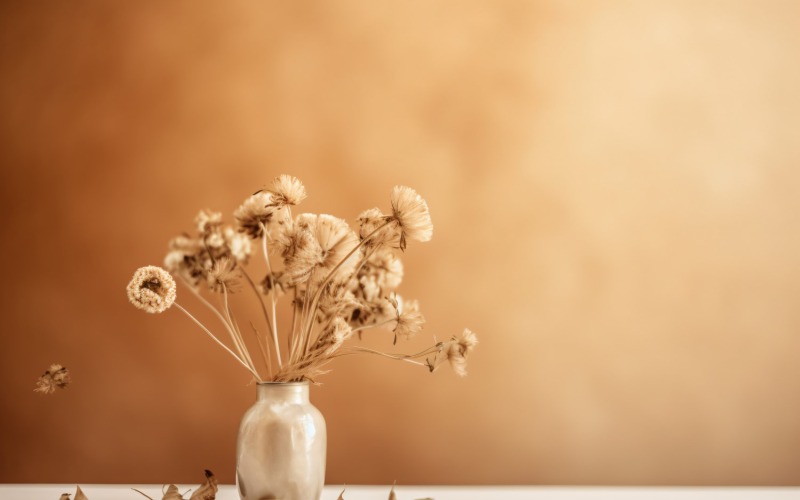 Gedroogde bloemen Stilleven Witte Flora 47