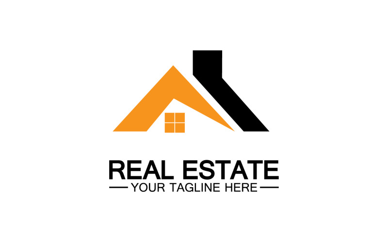 Home House rental logo template vector v14 - TemplateMonster