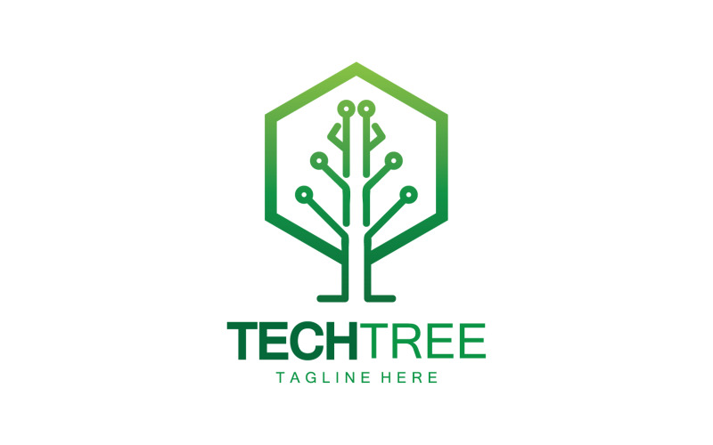 Logo du modèle d'arbre technologique vcetor v8