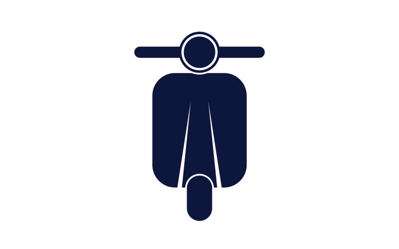 Vetor de logotipo do ícone de motores Vespa v11