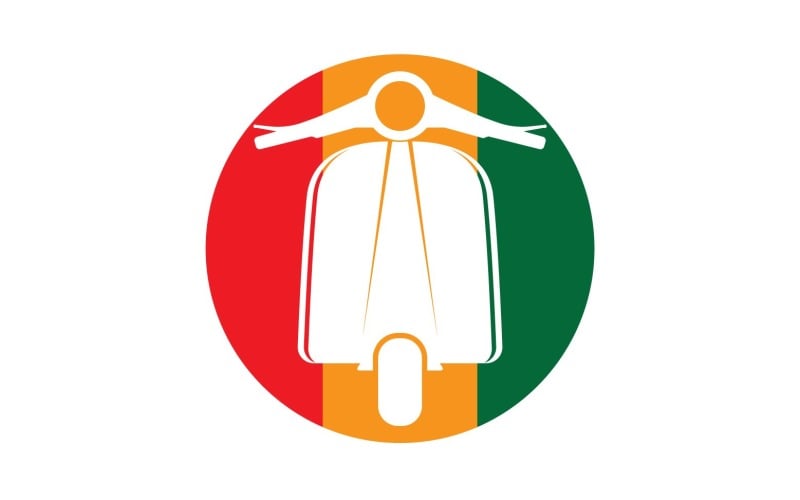 Vetor de logotipo do ícone de motores Vespa v19
