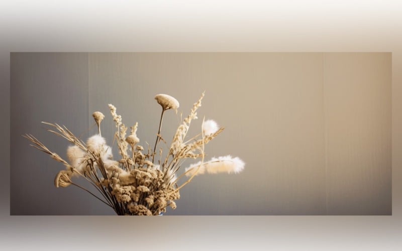 干花静物白色植物 101