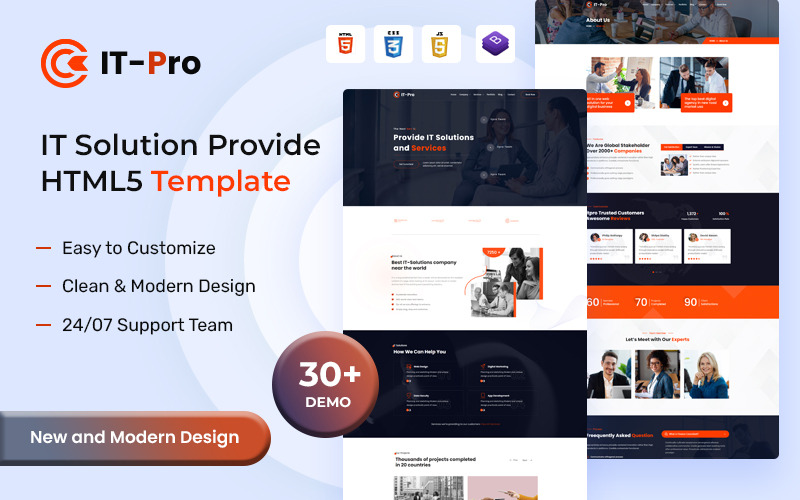 ITPRO - IT-oplossing en HTML5-website