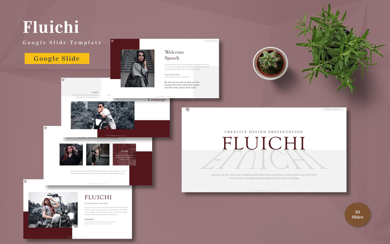 Fluichi - Google Slide Template