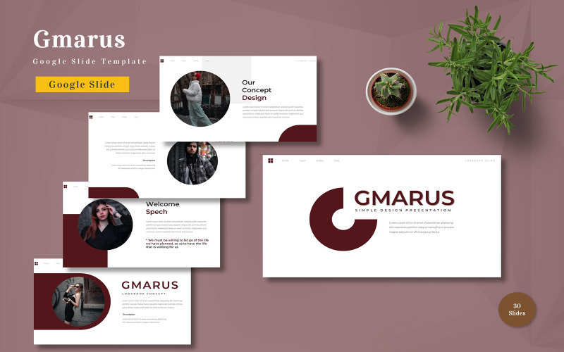 Gmarus – šablona prezentace Google
