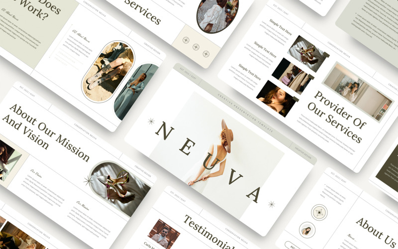 Neuva - Creative Google Slide Mall
