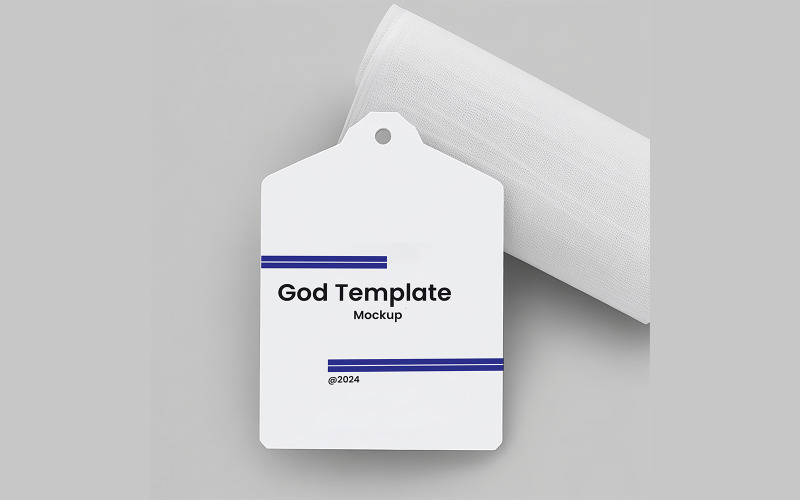 Label Tag Mockup - Label Tag Mockup #02