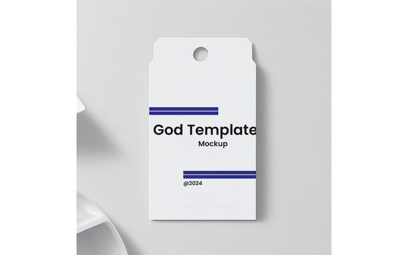 Label Tag Mockup - Label Tag Mockup #04