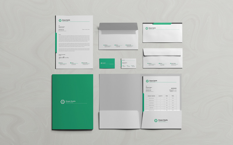 Plantilla de paquete de identidad corporativa Canva y Word