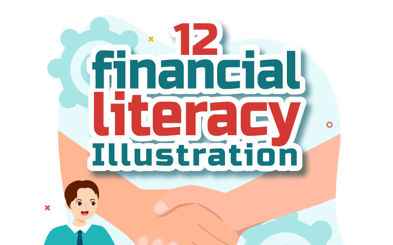 12 Illustration av finansiell kunskap