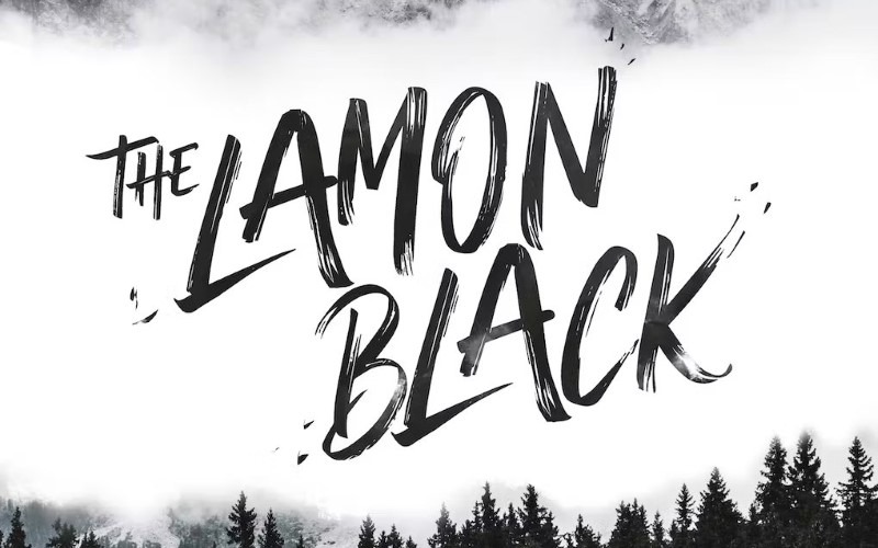 De Lamon Black - Penseellettertype