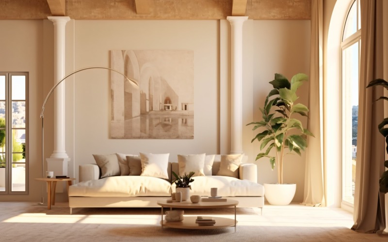 El arte de la vida italiana Diseños opulentos de salas de estar 200