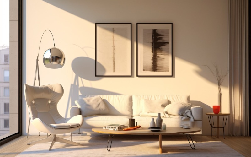 Interieur van Italiaanse woonkamer 223