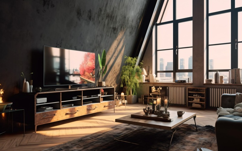 Elegância redefiniu um oásis de sala de estar italiano 319