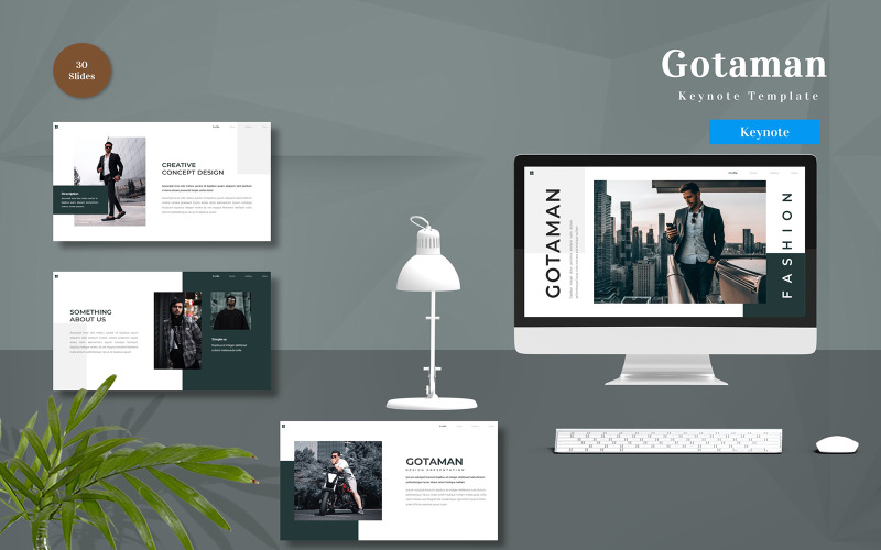 Gotaman – hlavní šablona