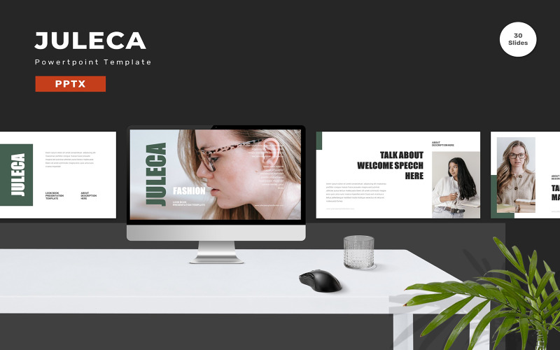 Juleca - Powerpoint-sjabloon
