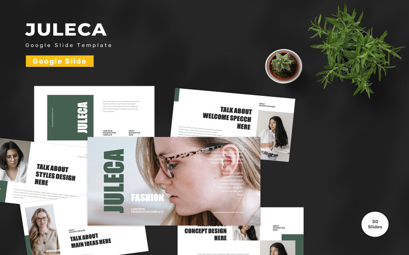 Juleca - Google 幻灯片模板