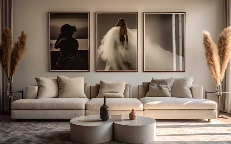 Aus Italien mit Liebe, exquisite Wohnzimmer-Interieurs 446