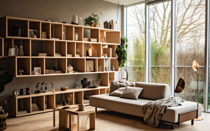 Elegantie heeft een Italiaanse woonkamer Oasis 416 opnieuw gedefinieerd
