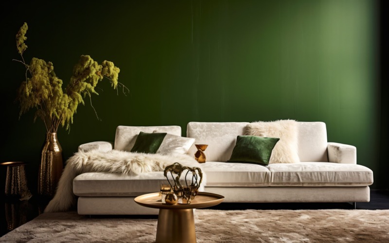 Aus Italien mit Liebe, exquisite Wohnzimmer-Interieurs 608