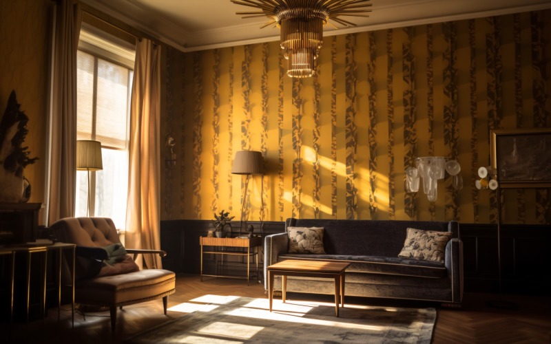 Klassisches italienisches Komfort-Wohnzimmer Elegance 550