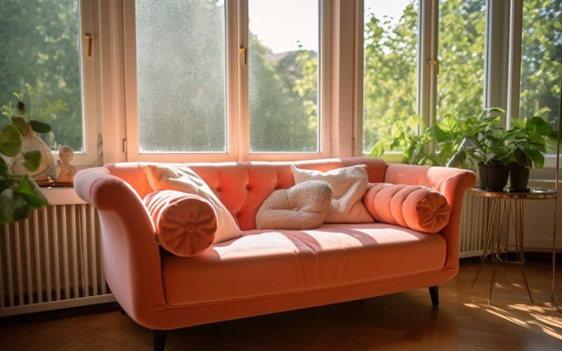 Interiores de sala de estar lujosos con estilo italiano 624