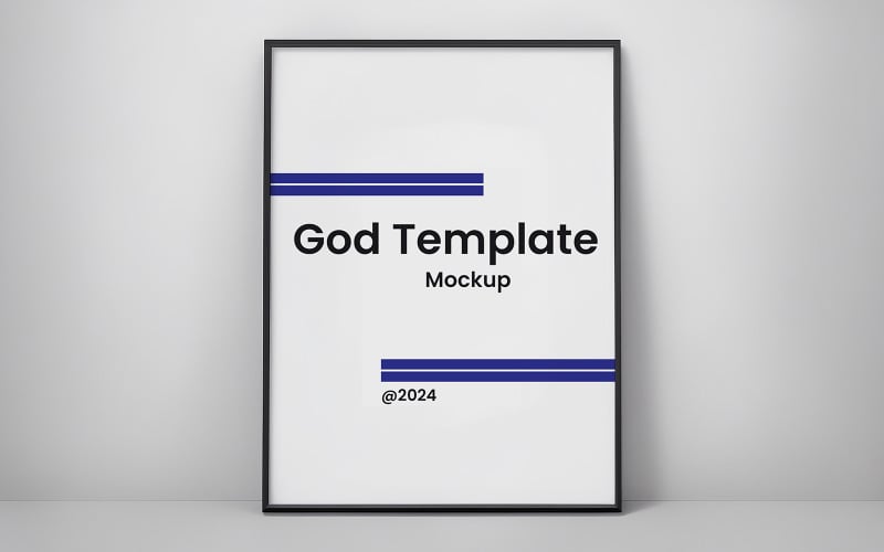 Poster met lijstmodel - Poster met lijstmodel