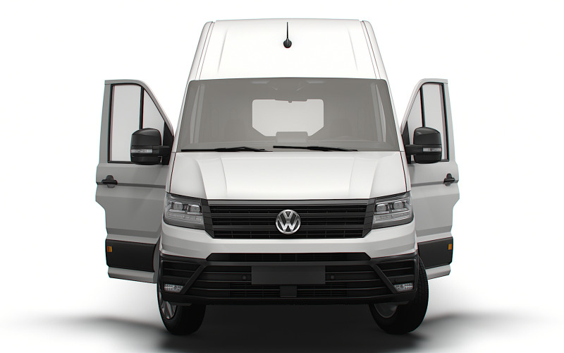 VW Crafter Panel Van L3H3 HQ interiér 2023