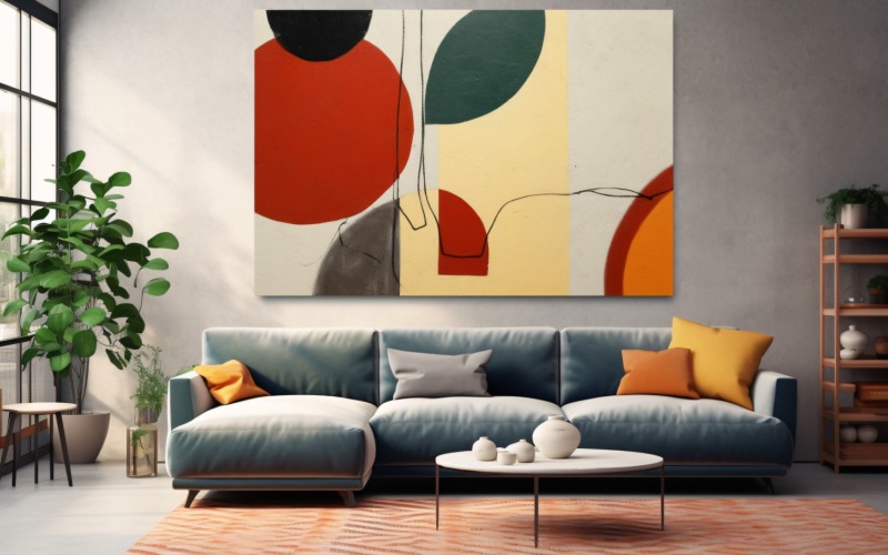 Intérieur du salon italien 664